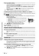 Preview for 74 page of Olympus SP 570 - UZ Digital Camera Advanced Manual