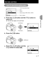 Preview for 7 page of Olympus SP 570 - UZ Digital Camera Instruction Manual