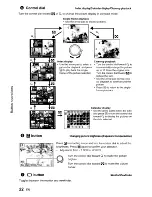 Предварительный просмотр 22 страницы Olympus SP 570 - UZ Digital Camera Instruction Manual