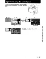 Предварительный просмотр 29 страницы Olympus SP 570 - UZ Digital Camera Instruction Manual