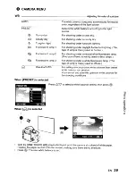 Предварительный просмотр 39 страницы Olympus SP 570 - UZ Digital Camera Instruction Manual