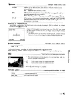 Предварительный просмотр 43 страницы Olympus SP 570 - UZ Digital Camera Instruction Manual