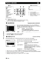 Предварительный просмотр 46 страницы Olympus SP 570 - UZ Digital Camera Instruction Manual