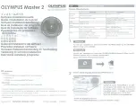 Предварительный просмотр 101 страницы Olympus SP 570 - UZ Digital Camera Instruction Manual