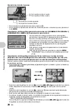 Предварительный просмотр 20 страницы Olympus SP 570 - UZ Digital Camera Manual Avanzado