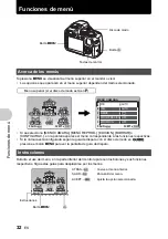 Предварительный просмотр 32 страницы Olympus SP 570 - UZ Digital Camera Manual Avanzado