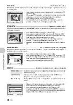 Предварительный просмотр 48 страницы Olympus SP 570 - UZ Digital Camera Manual Avanzado