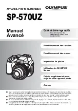 Olympus SP 570 - UZ Digital Camera Manuel Avancé preview