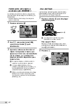 Предварительный просмотр 22 страницы Olympus SP-590 UZ - Digital Camera - Compact Manual De Instrucciones