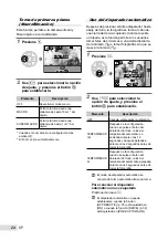 Предварительный просмотр 24 страницы Olympus SP-590 UZ - Digital Camera - Compact Manual De Instrucciones