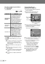 Предварительный просмотр 42 страницы Olympus SP-590 UZ - Digital Camera - Compact Manual De Instrucciones