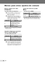 Предварительный просмотр 50 страницы Olympus SP-590 UZ - Digital Camera - Compact Manual De Instrucciones