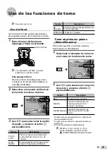 Предварительный просмотр 25 страницы Olympus SP-600UZ Manual De Instrucciones