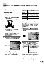 Предварительный просмотр 25 страницы Olympus SP-600UZ Manuel D'Instructions