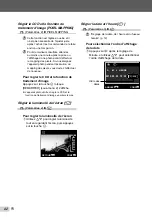 Предварительный просмотр 42 страницы Olympus SP-600UZ Manuel D'Instructions