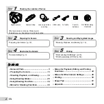 Preview for 2 page of Olympus SP-610UZ Instruction Manual