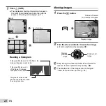 Предварительный просмотр 22 страницы Olympus SP-610UZ Instruction Manual