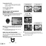 Предварительный просмотр 24 страницы Olympus SP-610UZ Instruction Manual