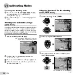 Предварительный просмотр 28 страницы Olympus SP-610UZ Instruction Manual