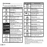 Предварительный просмотр 62 страницы Olympus SP-610UZ Instruction Manual