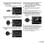 Предварительный просмотр 17 страницы Olympus SP-610UZ Manuel D'Instructions