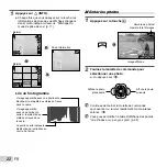 Предварительный просмотр 22 страницы Olympus SP-610UZ Manuel D'Instructions