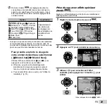 Предварительный просмотр 29 страницы Olympus SP-610UZ Manuel D'Instructions