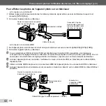 Предварительный просмотр 52 страницы Olympus SP-610UZ Manuel D'Instructions