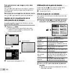 Предварительный просмотр 22 страницы Olympus SP-620UZ Manual De Instrucciones