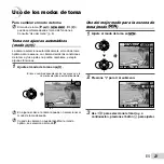 Предварительный просмотр 23 страницы Olympus SP-620UZ Manual De Instrucciones