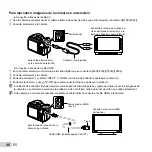 Предварительный просмотр 46 страницы Olympus SP-620UZ Manual De Instrucciones