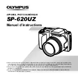 Olympus SP-620UZ Manuel D'Instructions preview