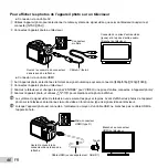 Предварительный просмотр 46 страницы Olympus SP-620UZ Manuel D'Instructions