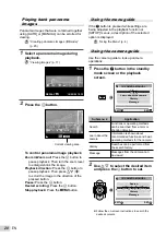 Предварительный просмотр 20 страницы Olympus SP-800UZ Instruction Manual