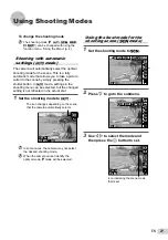 Предварительный просмотр 21 страницы Olympus SP-800UZ Instruction Manual