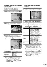 Предварительный просмотр 23 страницы Olympus SP-800UZ Manual De Instruções