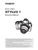Olympus Stylus 1 Instruction Manual preview