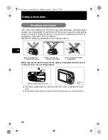 Предварительный просмотр 22 страницы Olympus Stylus 1000 Basic Manual