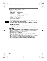 Предварительный просмотр 26 страницы Olympus Stylus 1000 Basic Manual