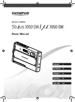 Preview for 1 page of Olympus Stylus 1050SW Basic Manual