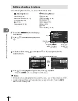 Предварительный просмотр 46 страницы Olympus STYLUS 1s Instruction Manual