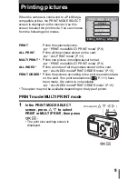 Предварительный просмотр 9 страницы Olympus STYLUS 300 Manual