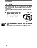 Предварительный просмотр 85 страницы Olympus STYLUS 400 Digital Reference Manual