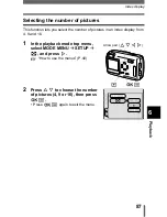 Предварительный просмотр 88 страницы Olympus STYLUS 400 Digital Reference Manual