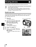 Предварительный просмотр 95 страницы Olympus STYLUS 400 Digital Reference Manual