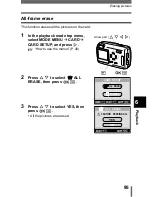 Предварительный просмотр 96 страницы Olympus STYLUS 400 Digital Reference Manual