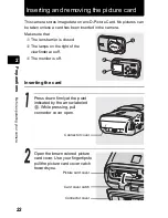 Предварительный просмотр 22 страницы Olympus Stylus 410 Reference Manual