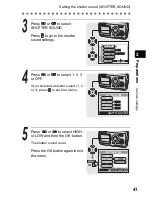 Предварительный просмотр 41 страницы Olympus Stylus 410 Reference Manual