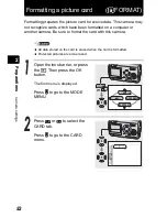 Предварительный просмотр 52 страницы Olympus Stylus 410 Reference Manual