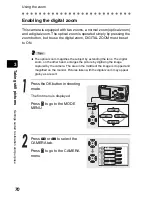 Предварительный просмотр 70 страницы Olympus Stylus 410 Reference Manual